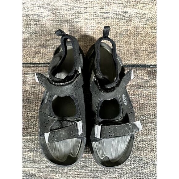 Keen Black Drift Creek Two Strap Waterproof Sandals Size 11.5 Slides main image 5